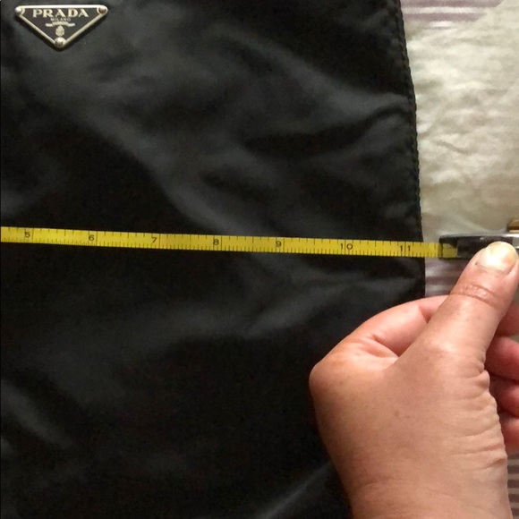 Authentic Prada bag with metal straps - Picture 5 of 8